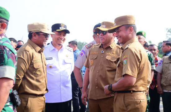 Bupati Kampar Ikuti Apel Kesiapsiagaan Penangan Karhutla 2026