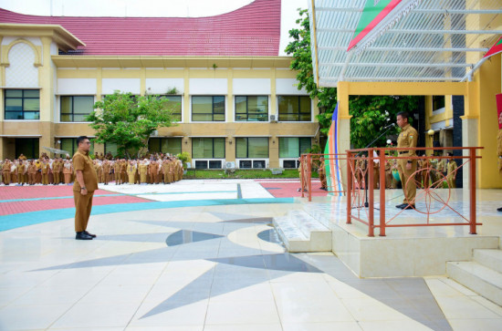 Dalam Apel, Bupati Sebut Pemkab Kampar Siapkan Langkah-Langkah Penghematan Energi