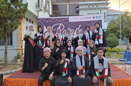 Forum Lingkar Pena Cabang Kampar Gelar  Parade Puisi untuk Palestina (PUPA). 