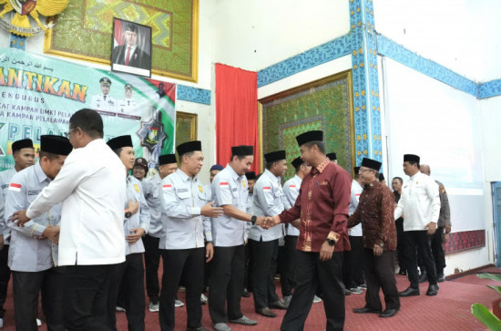 Bupati Kampar Hadiri Pelantikan Pengurus IMK Pelalawan dan HIWAKAP Masa Bakti 2025–2030