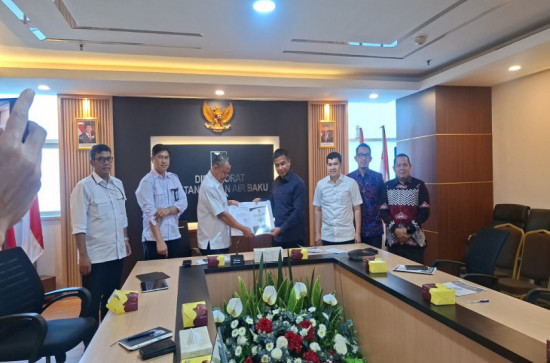 Dampingi Bupati Kampar Kunjungi Kementerian PUPR, Kadis Damkar Yuricho Efril ;   Embung Stanum Jadi Pusat Penanggulangan Bencana Kebakaran dan Non Kebakaran. 