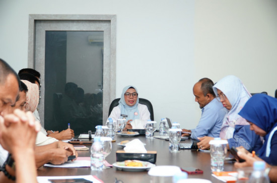 Wakil Bupati Kampar Terima Kunjungan Tim Kemenko Pangan, Dalam Rangka Monitoring Terkait Ketahanan Pangan di Kabupaten Kampar.