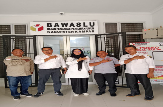 Diskomimfo Suport Publikasi Bawaslu Kampar