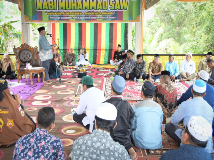 Hadiri Silaturrahmi Permasa Kampar, Sekda Kampar :  Bangun Kampar Negeri Serambi Mekkah. 