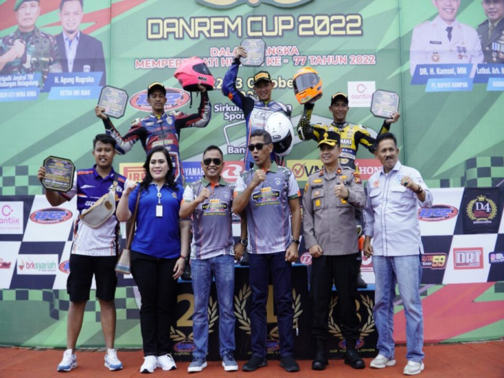 Kejurnas Motoprix Danrem Cup 2022 Sukses dilaksanakan.