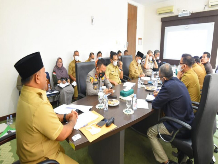 Percepatan Vaksinasi Dosis 2, Sebanyak 14 Kepala OPD akan ditempatkan di 14 Kecamatan.