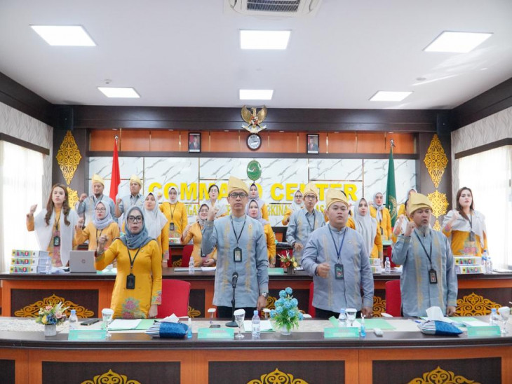 PN Bangkinang Laksanakan Desk Evaluation  Dengan Mahkamah Agung, Lakukan Langkah Strategis Menuju Zona Intergritas WBK