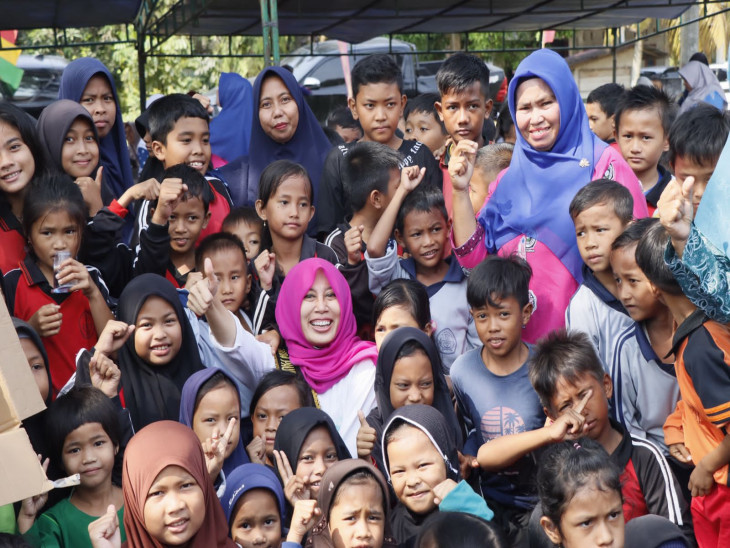 Gencar Gempur PAUD Kab. Kampar, Gerakan Penggesaan Dalam Transisi PAUD Menuju SD Yang Menyenangkan di Kabupaten Kampar. 
