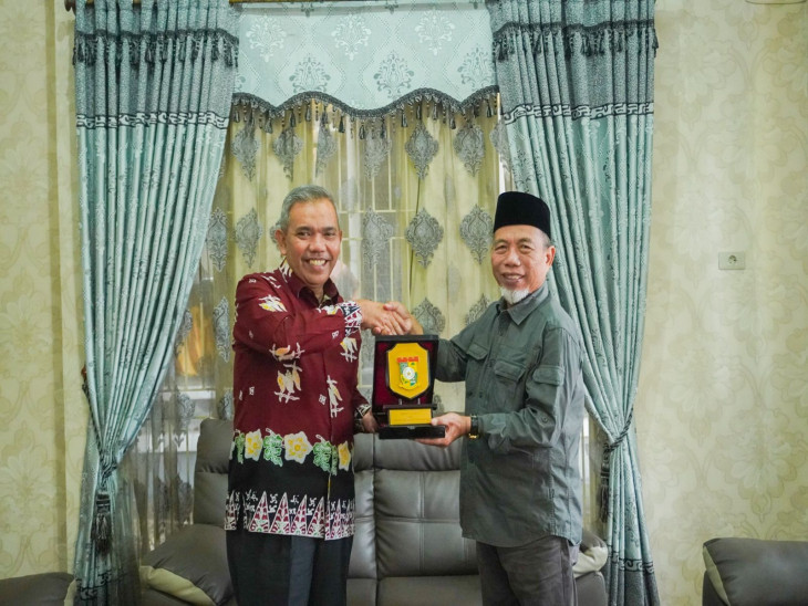 Pj.Bupati Kampar Terima Kunjungan Bupati Merangin Jambi. 