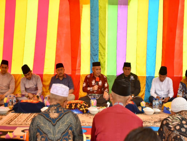 Silaturahmi Dengan Tokoh Masyarakat Sekijang, Kamsol; Mari Sama - Sama Kita Bangun Kampar Yang Lebih Baik lagi 