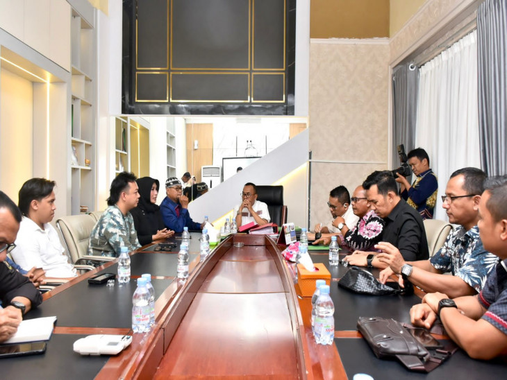 Terima Audiensi, PT. Bali Putra Indonesia, PJ. Bupati Kampar : Digitalisasi Desa Harus Disertai Dengan Kesiapan SDM yang Terampil