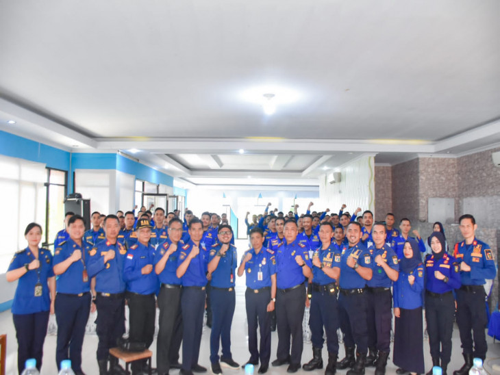 Dinas Damkar dan Penyelamatan Kampar Gelar In House/ Bimbingan Teknis Pelatihan Pemadam I 