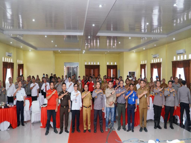 Cegah Kebakaran, Pj Bupati Kampar : Seluruh Komponen Masyarakat Harus Bertekad Cegah Terjadinya Kebakaran. 