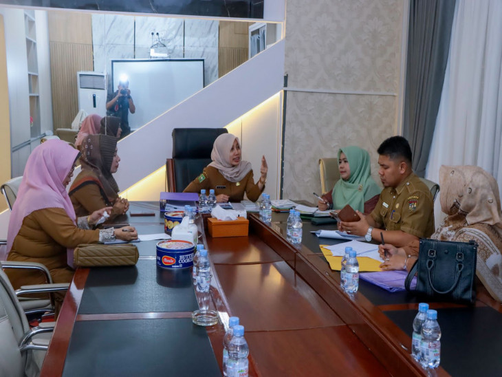 Rapat Kesiapan Launching Gempur Paud Untuk Transisi PAUD Ke SD Yang Menyenangkan, Bunda PAUD Kabupaten Kampar Gunakan Mekanisme Melibatkan Berbagai Pihak Untuk Percepatan. 
