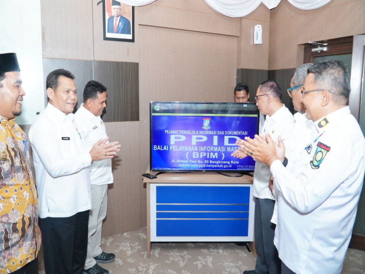 Pemkab Kampar Launching e-PPID Terintegrasi. 