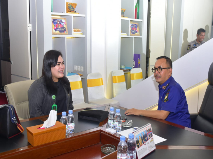 Promosi dan Pindah Tugas Sebagai Waka PN Manna Bengkulu, Pj Bupati Kampar Ucapkan Selamat dan Sukses Kepada Petra Jenny Di tempat Baru.