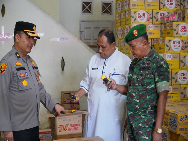 Lakukan Peninjauan Gudang Stok Sembako Indomarco Bangkinang Kota, Pemda Kampar Tegaskan Hindari Kekosongan Stok Bahan Pangan. 