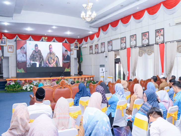 Verifikasi Lanjutan KKS, Pj Bupati Kampar ;  Kampar berkomitmen dan Bertekad Jadi Kabupaten Sehat, OPD  Lengkapi Dokumen. 