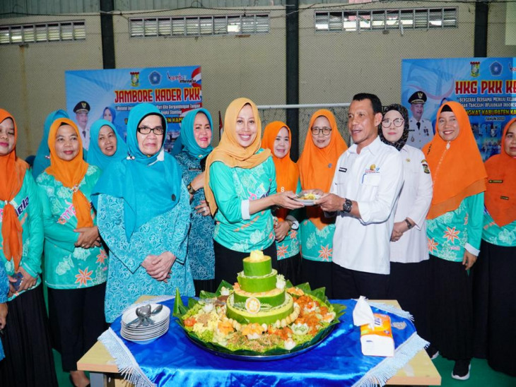 Jambore Kader PKK Tingkat Kabupaten Kampar, Tingkatkan Konsistensi Kader PKK Dalam Mendukung Kebijakan Program Pemerintah,