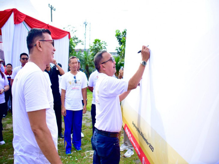 Pj Bupati Kampar ; Bawaslu Harus Benar-benar Bisa Mengawasi Pemilu 2024