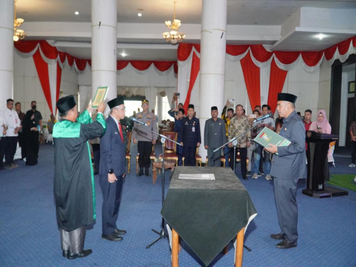 Ir Azwan, M. Si Resmi Jabat Sebagai Pj Sekda Kampar. 