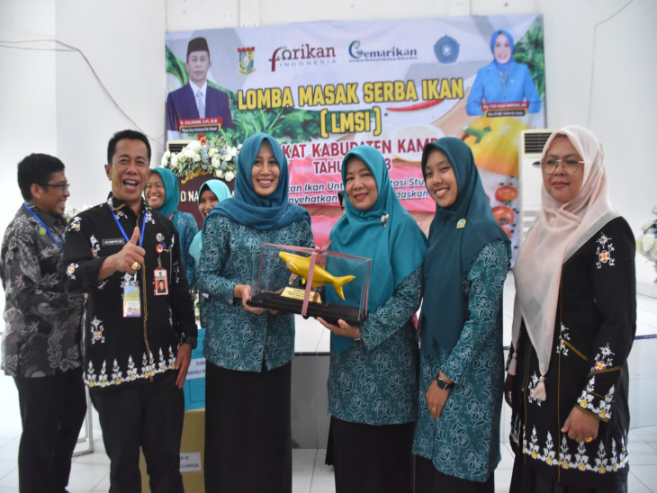 Gelar Lomba Menu Serba Ikan, Dinas Peikanan Kab. Kampar Sosialisasikan Gemarikan Untuk Peningkatan Kesehatan dan Kecerdasan Masyarakat.