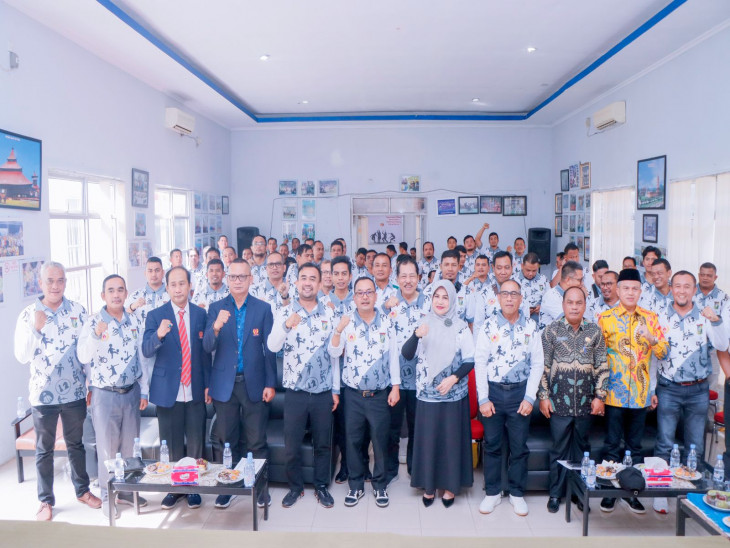 Buka Rekerkab KONI Kampar, Pj Bupati Kampar Tegaskan Tingkatkan Prestasi dan Pembinaan dan Kemajuan Olahraga  Untuk menjadi Kampar Emas.