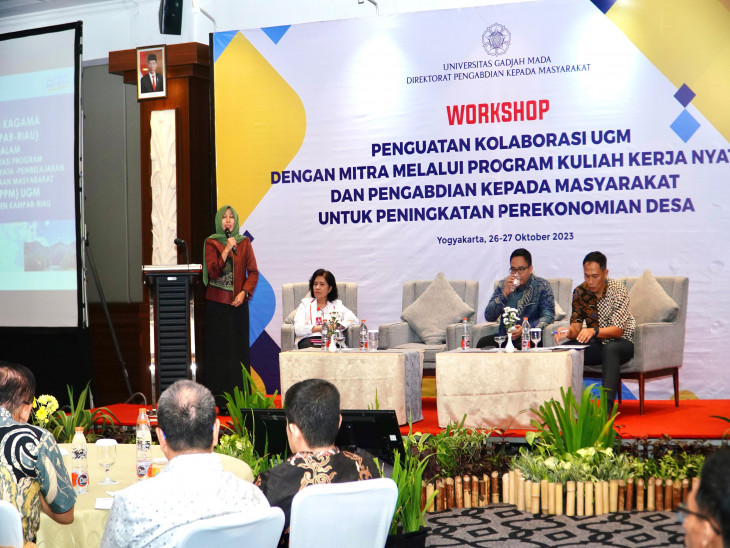 Melalui MoU Dengan UGM, Yusi Firdaus Berharap Pemberdayaan Perempuan dan Pendidikan anak Di Desa Dapat terlaksana. 