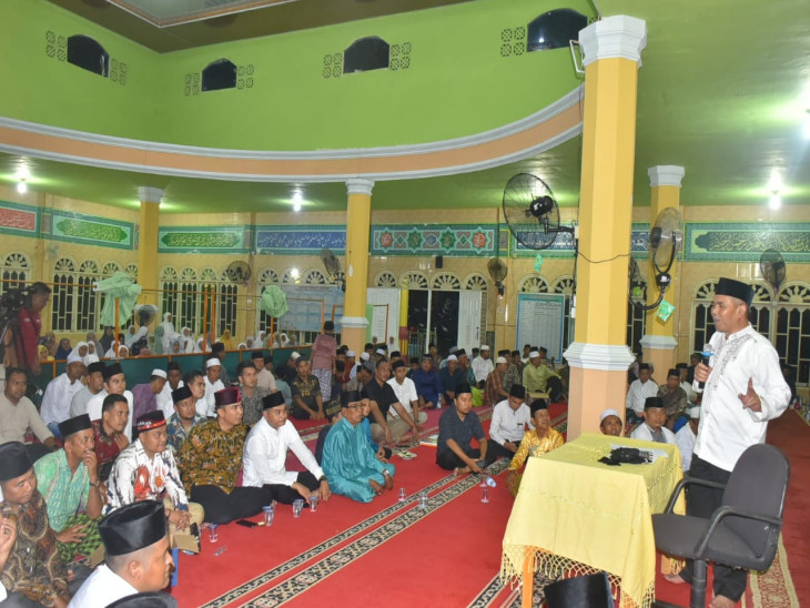 Safari Ramadhan Batu Bersurat, Dr Kamsol ; Selain ASN, Pemda Kampar Gandeng Perusahaaan untuk Program Zakat. 