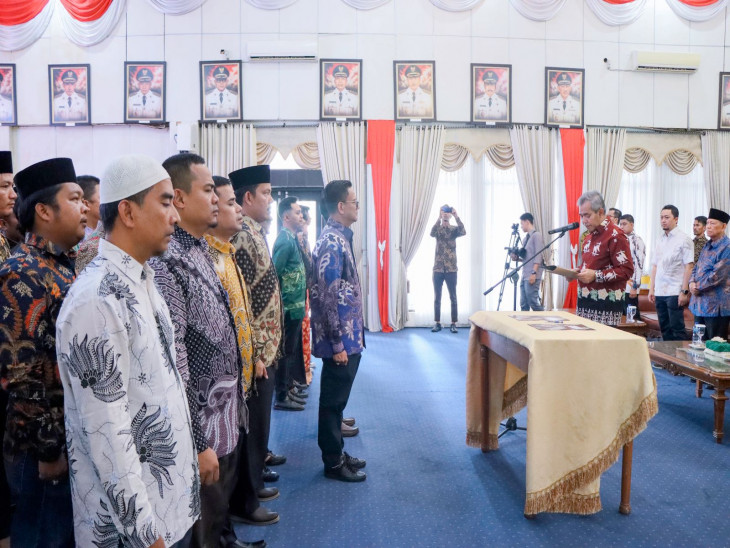 Silaturrahmi dengan IKA-MKJ dan Lantik IPMKJ Jakarta, Pj Bupati Kampar ; Berikan Kontribusi Untuk Kampar Yang Maju dan Sejahtera 