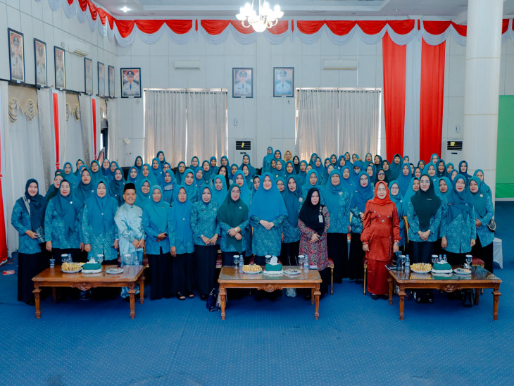 Peduli Sampah, Pj. Ketua TP PKK Kab. Kampar Buka Pelatihan Pengelolaan Sampah. 