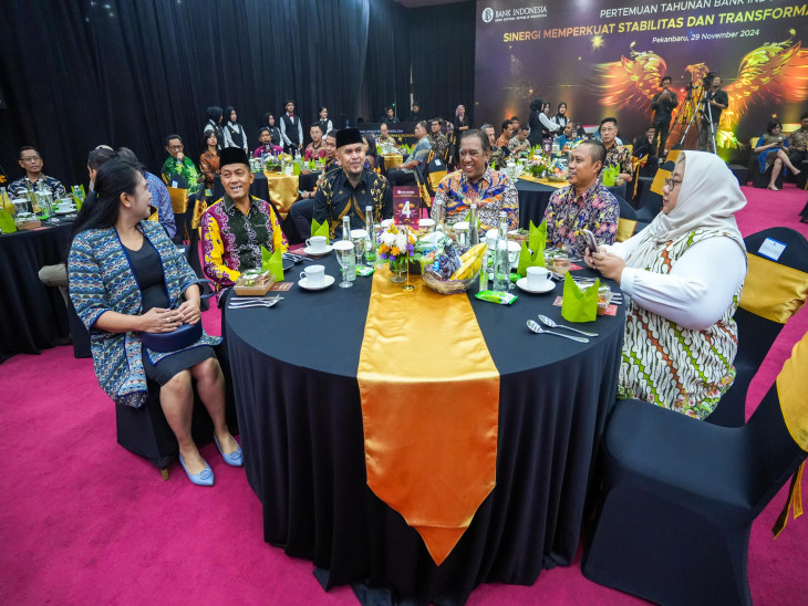 Staf Ahli Bupati Bidang Kemasyarakatan dan SDM Hadiri Pertemuan Tahunan Bank Indonesia 2024. 