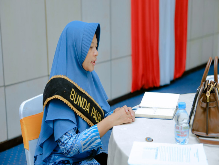 Bunda Paud Kabupaten Kampar Dukung Pembentukan TPPK Disetiap Satuan Paud.