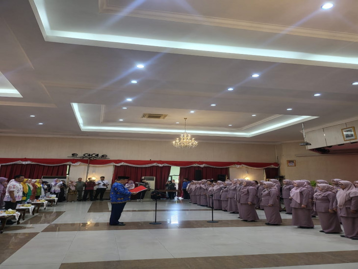 Ketua GOW Kab. Kampar Hadiri Pelantikan Dan Pengukuhan BKOW Prov. Riau.