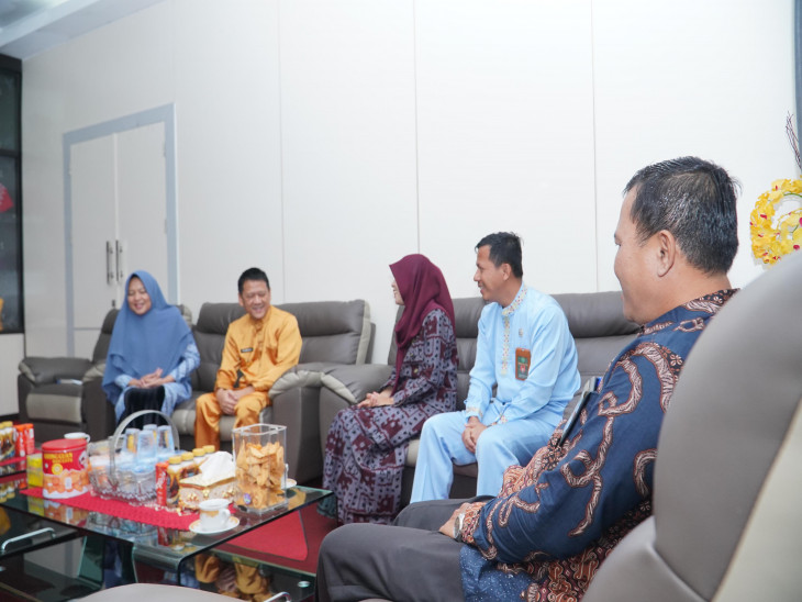 Pindah Tugas, Ketua PA Bangkinang Pamit dengan Pj Bupati Kampar