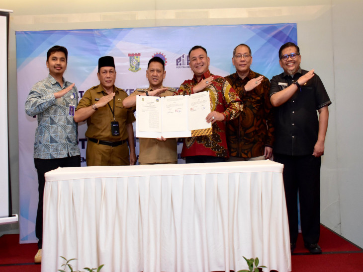 Wujudkan Kawasan Industri Kampar, PJ Bupati Kampar Lakukan Kerjasama Dengan PT. Peputra Maha Karya