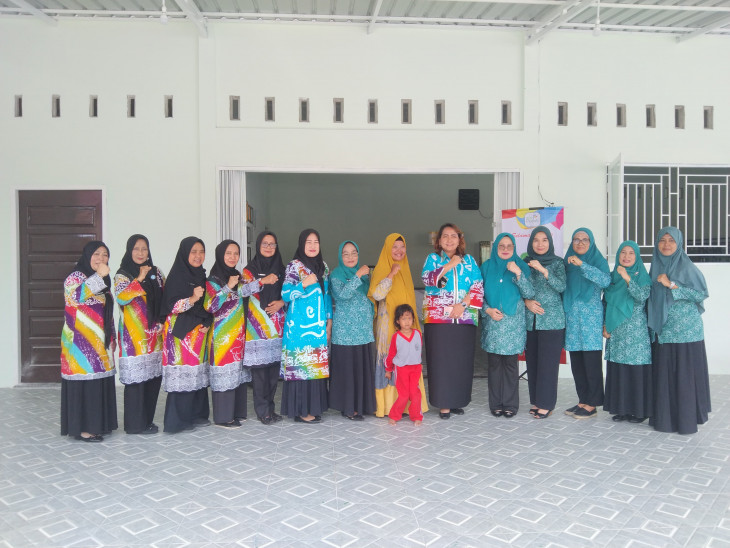 TP PKK Kabupaten Kampar Sambut Kedatangan TP PKK Kabupaten Pelalawan yang Lakukan Kaji Tiru ke Kab. Kampar