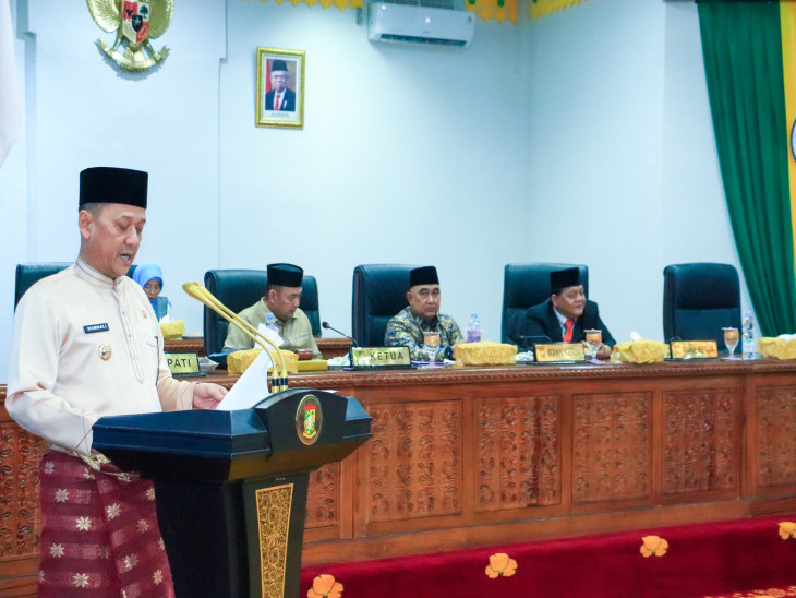 Bersama DPRD Kampar, Pj Bupati Kampar Sahkan APBD-P tahun 2024 Sebesar Rp 3,3 Triliun lebih.