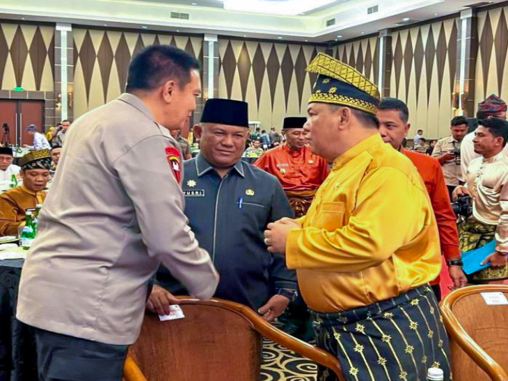 Pj Sekda Kampar Hadiri Rapim TNI-Polri Provinsi Riau  Tahun 2024