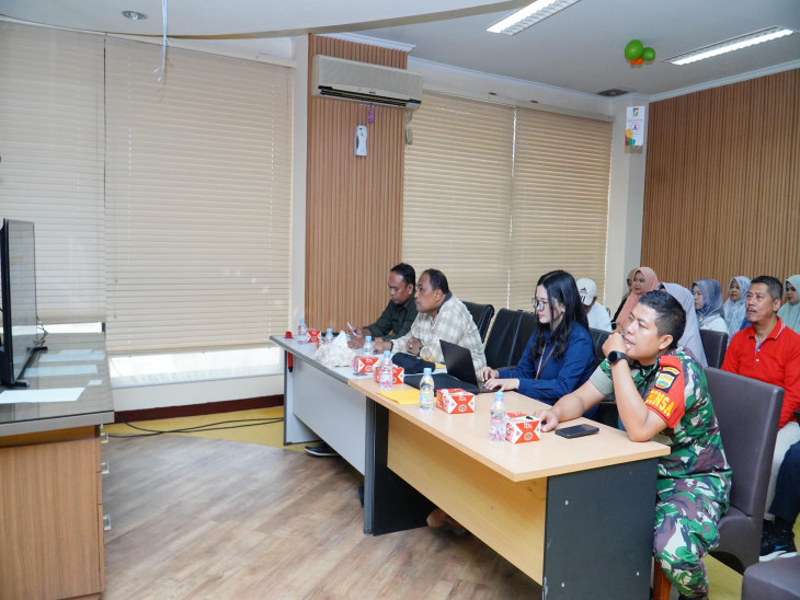 Rakor Inflasi dengan Kemendagri, Suhermi : Pemkab Kampar Komit Dengan Program Pengendalian Inflasi Daerah. 