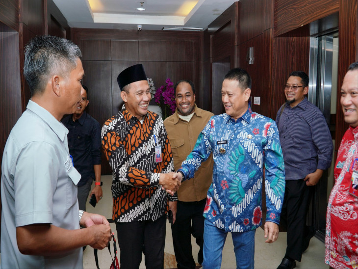 Pj Bupati Kampar Hadiri Langsung RUPS-LB  BRK Bahas Penetapan Beberapa Direktur