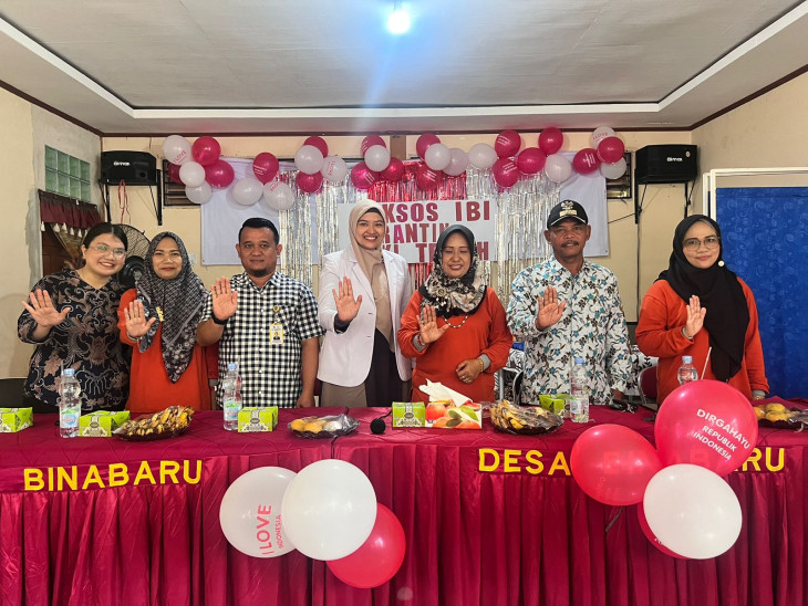 IBI Kampar Lakukan Pemeriksaan Kesehatan Gratis Bagi Ibu Hamil Di Desa Bina Baru Kec. Kampar Kiri Tengah. 