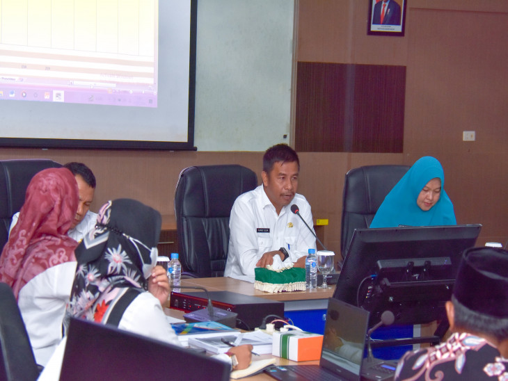 Selalu Komitmen Tekan Angka Stunting, Pj Sekda Kampar Buka Rapat SKPP Percepatan Penurunan Stunting.