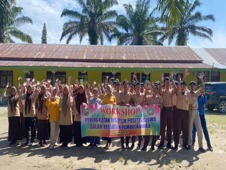 Tingkatkan Mutu Pelajar, SMKN 3 Tpg. Hulu Gelar Workshop Kewirausahaan dan Enterpreuneship Dan Workshop Peningkatan Kedisiplinan Positif Siswa Dalam Pembelajaran. 