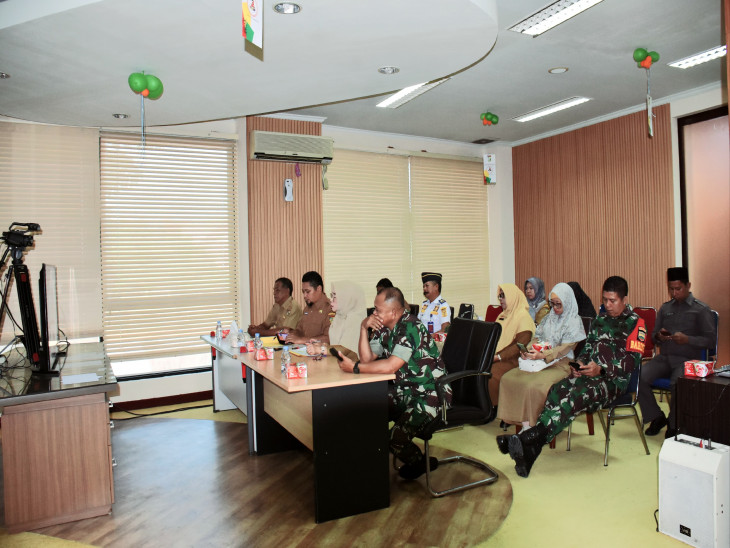 Plt. Sekjen Kemendagri Komjen Pol.Tomsi Tohir Balaw Kembali Buka Rakor Pengendalian Inflasi. 