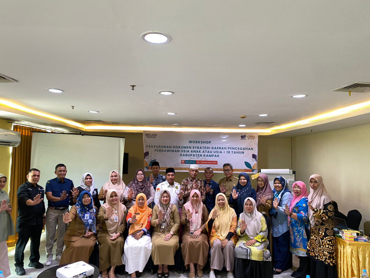 Pemkab Kampar Ikut Support Pemprov Riau Terhadap Pencegahan Perkawinan Anak dan Usia di Bawah Umur 19 Tahun. 