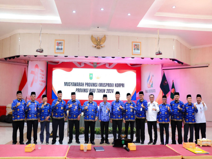 Staf Ahli Bupati Kampar Readel Fitri Ucapkan Selamat Kepada Pj Sekda Riau Indra Sebagai Ketua Korpri Provinsi Riau Terpilih