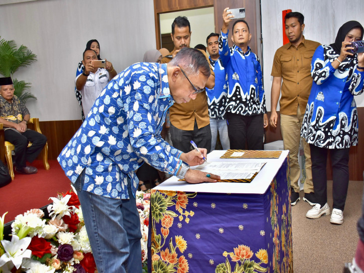 Penganugerahan Inovasi Daerah Kab. Kampar Tahun 2024, Satpol PP Kab. Kampar Raih Juara I Kategori OPD Dengan Inovasi POL PP DESA