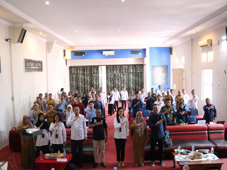 BPS Kampar Lakukan FGD Pembinaan Statistik Sektoral Dinas Pemerintah Daerah Kabupaten kampar.