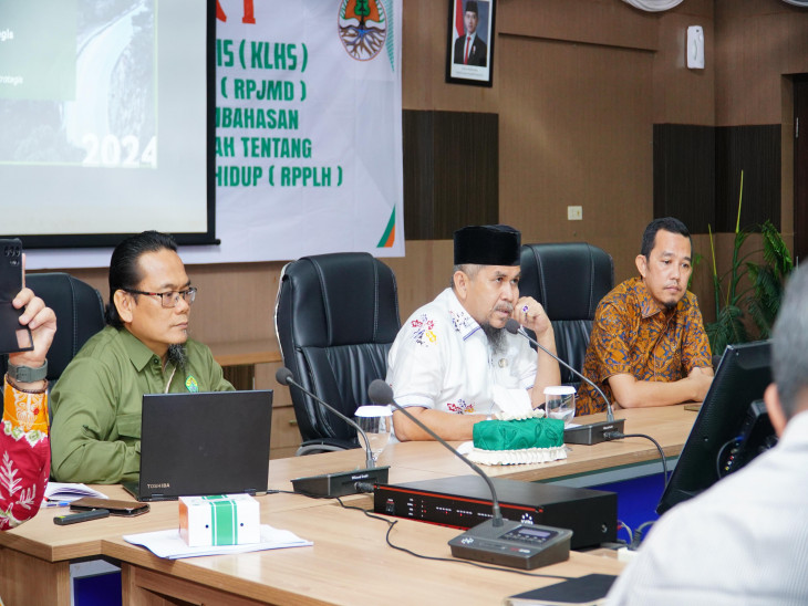 Pemkab Kampar Gelar Konsultasi Publik I Penyusunan Dokumen Kajian Lingkungan Hidup Strategis  RPJMD dan RPPLH